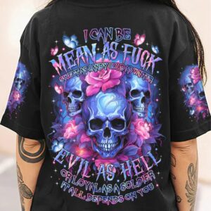 IT ALL DEPENDS ON YOU ALL OVER PRINT T SHIRT