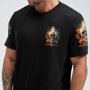 ITS NOT HOW CRAZY I AM FIRE SKULL ALL OVER PRINT T SHIRT 1