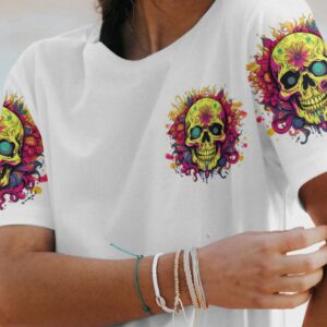 JUDGE ME WHEN SKULL ALL OVER PRINT T SHIRT 1