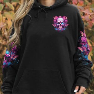 JUDGE ME WHEN SKULL BUTTERFLY ALL OVER PRINT HOODIE 1