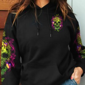 KARMA FAIRY BUTTERFLY SKULL ALL OVER PRINT HOODIE 1