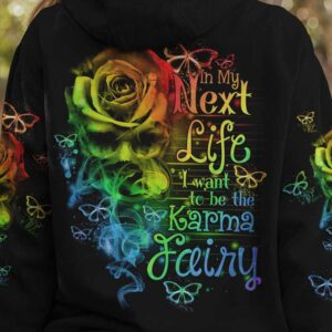 KARMA FAIRY ROSE SMOKE SKULL ALL OVER