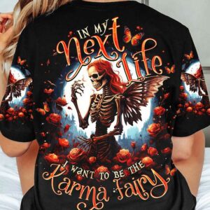 KARMA FAIRY SKELETON ROSE MOON ALL OVER