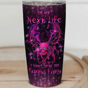 KARMA FAIRY SKULL TUMBLER 1