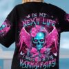 KARMA FAIRY SKULL WINGS ALL OVER PRINT T SHIRT