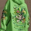 LET THE SHENANIGANS BEGIN SKULL BONES PATRICKS DAY ALL OVER PRINT HOODIE 2