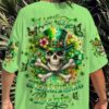 LET THE SHENANIGANS BEGIN SKULL BONES PATRICKS DAY ALL OVER PRINT T SHIRT