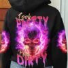 LOOK PRETTY ALL OVER PRINT HOODIE