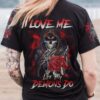 LOVE ME LIKE MY DEMONS DO REAPER ROSE ALL OVER PRINT T SHIRT
