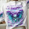 MY GIVE A F IS BROKEN ALL OVER T SHIRT