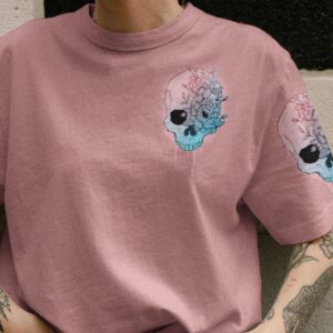 MY GIVE A F IS BROKEN PINK ALL OVER T SHIRT 1