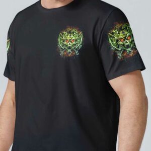 MY TEMPER CAN GO FROM ZERO SKULL ALL OVER 1