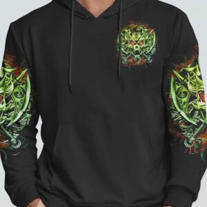 MY TEMPER CAN GO FROM ZERO SKULL ALL OVER 3