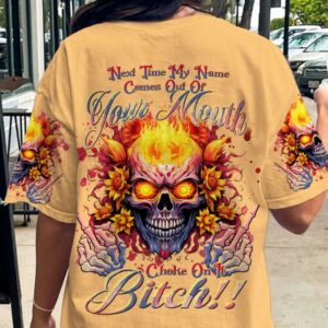 NEXT TIME MY NAME COMES OUT ALL OVER PRINT T SHIRT