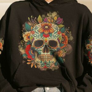OH I PISSED YOU OFF SUGAR SKULL FLORAL ALL OVER 3