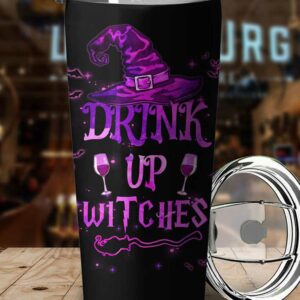 PERSONALIZED DRINK UP WITCHES TUMBLER