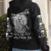 ROW ROW YOUR BOAT SKELETON ALL OVER PRINT HOODIE 2