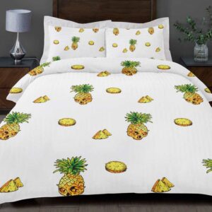 SKULL PINEAPPLE BEDDING SET