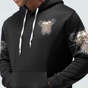 STUCK BETWEEN IDK IDC AND IDGAF SKULL ALL OVER 3 2