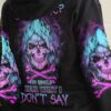 Smoke Skull 3D All Over Hoodie You Should Hear I Dont Say 4