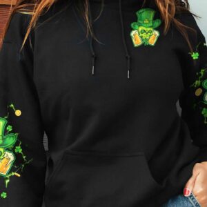 THE DEVIL WHISPERED BEER SKULL PATRICKS DAY ALL OVE 1