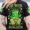 THE DEVIL WHISPERED BEER SKULL PATRICKS DAY ALL OVE 2