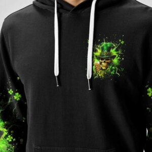 THE DEVIL WHISPERED TO ME BRING BEER SKULL PATRICKS DAY ALL OVER 3