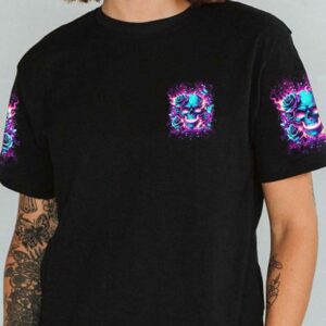 THE GOOD GIRL IN ME BONES SUGAR SKULL ALL OVER 3