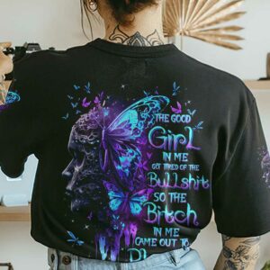 THE GOOD GIRL IN ME BUTTERFLY SKULL ALL OVER 2