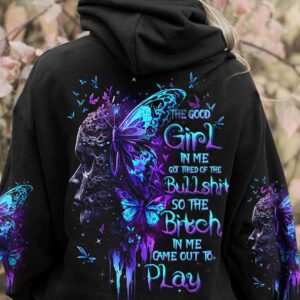 THE GOOD GIRL IN ME BUTTERFLY SKULL ALL OVER