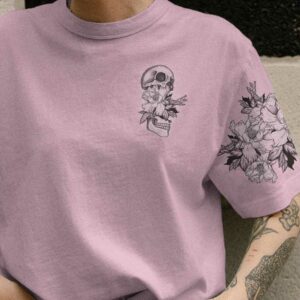 THE GOOD GIRL IN ME GOT TIRED SKULL ALL OVER 3