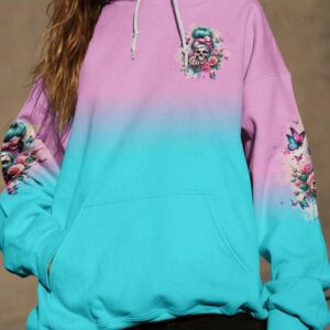 THE GOOD GIRL IN ME ROSE MESSY BUN ALL OVER 3