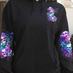 THE GOOD GIRL IN ME SKULL FLOWER ALL OVER 1