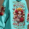 THE GOOD GIRL IN ME SUGAR SKULL ROSE ALL OVER