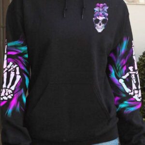 TO THAT B WITH MY NAME IN HER MOUTH MESSY BUN LEOPARD ALL OVER 1