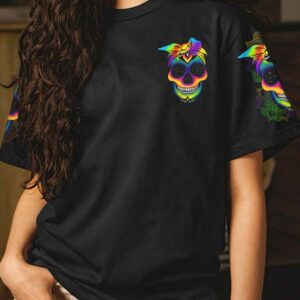 WARNING KINDA CRAZY SKULL MANDALA ALL OVER 1