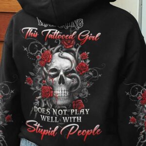 WARNING THIS TATTOOED GIRL ALL OVER 2 3