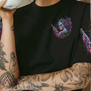 YOU COULDNT HANDLE ME SKULL ALL OVER 1 1