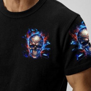 YOUR DEMONS HIDE UNDER YOUR BED SKULL ALL OVER 1