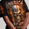 AMERICA LIVE IT LOVE IT OR GET THE HELL OUT SKULL ALL OVER 1