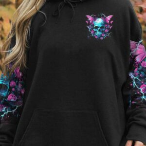 ASSUMING I WAS LIKE MOST GIRLS SKULL FLOWER ALL OVER 1