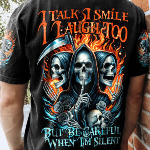 BE CAREFUL WHEN IM SILENT ALL OVER