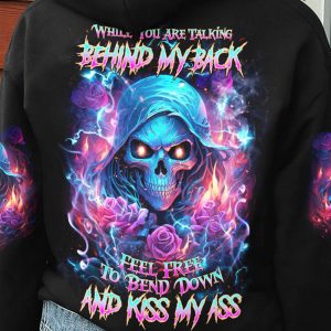 BEND DOWN AND KISS MY A SKULL LADY ALL OVER