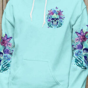 BUCKLE UP BUTTERCUP FLOWER SKULL ALL OVER 3