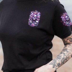 BUT NOT YOURS SKULL KING QUEEN COUPLE ALL OVER 2 1