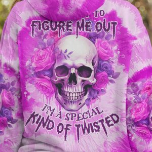 DONT TRY TO FIGURE ME OUT PURPLE TIE DYE ALL OVER 2