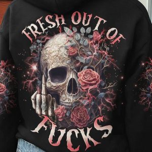 FRESH OUT OF F SKULL ROSE ALL OVER 2