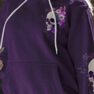 HATED BY MANY WANTED BY PLENTY SKULL FLOWER ALL OVER 3