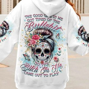 HE GOOD GIRL IN ME SUGAR SKULL ALL OVER