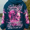 I AM A SWEET GIRL ALL OVER PRINT HOODIE 1